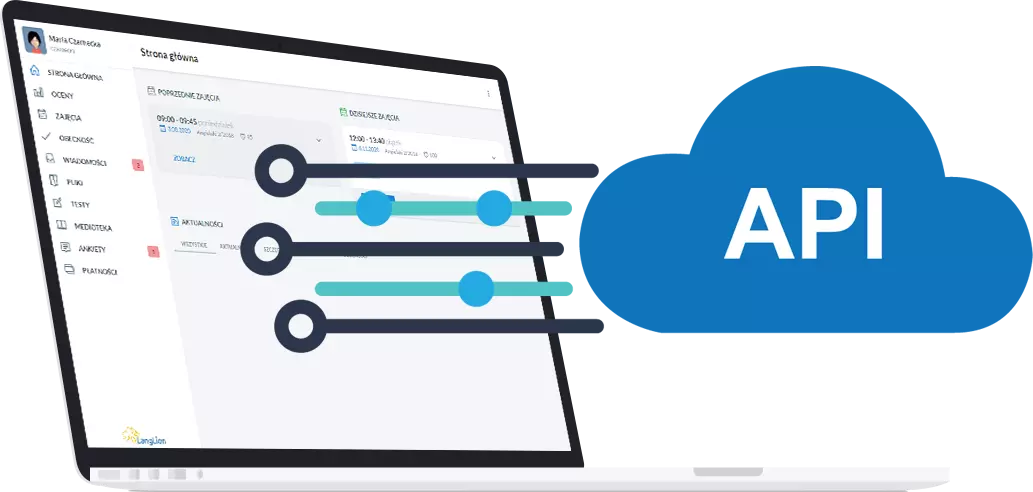 Nauczanie online - integracje API